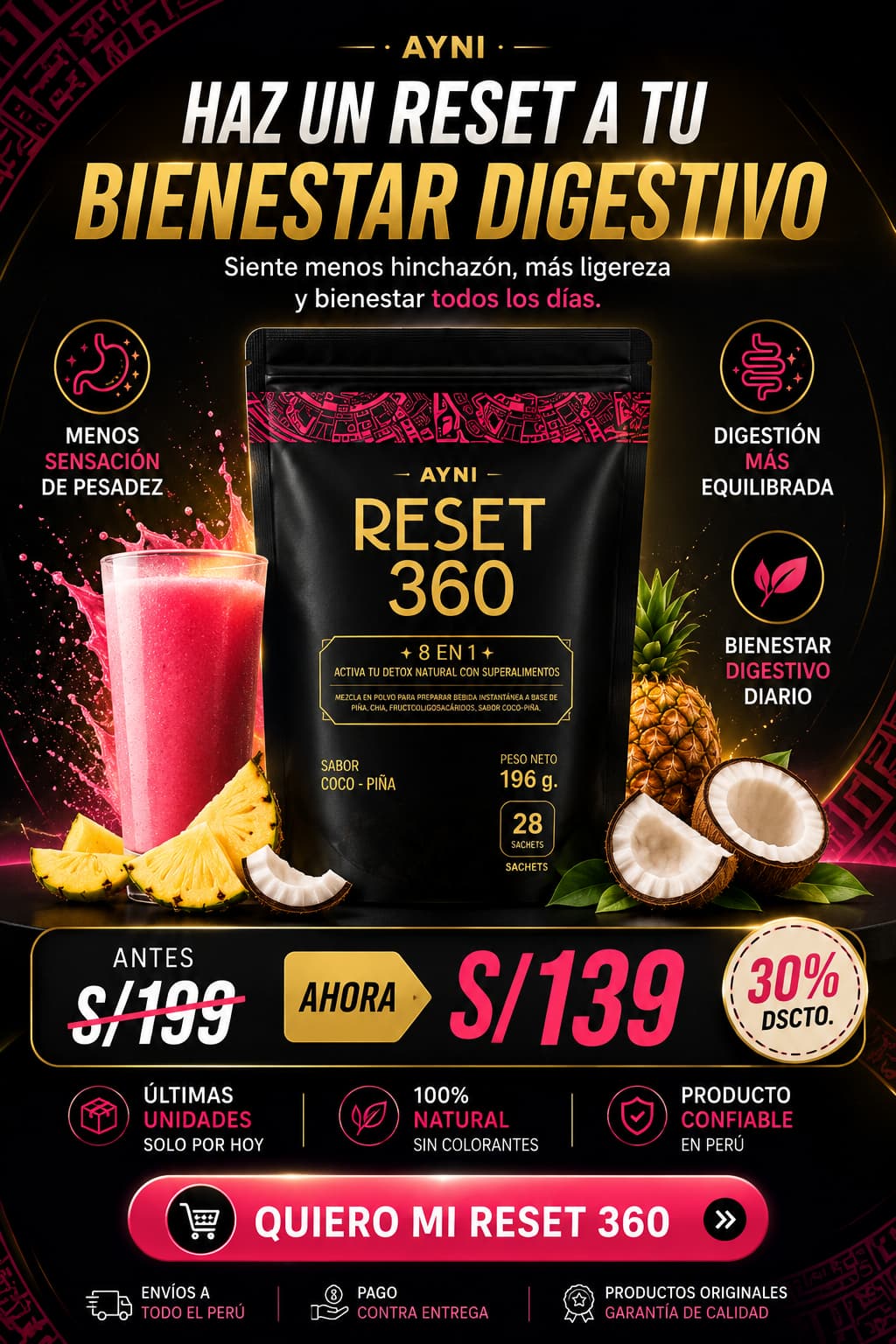 RESET 360 - RESETEA TU CUERPO EN 7 DIAS