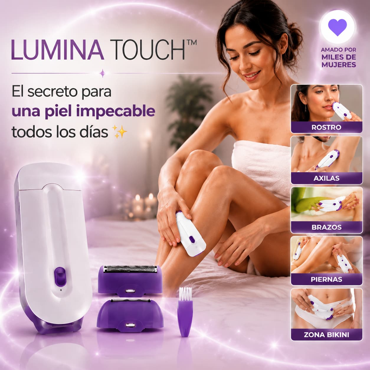 LUMINA TOUCH™ / El secreto para una piel impecable todos los días