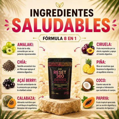 RESET 360 - RESETEA TU  CUERPO EN 7 DIAS