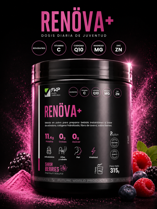 COLÁGENO RENOVA+ CON BIOPÉPTIDOS ACTIVOS