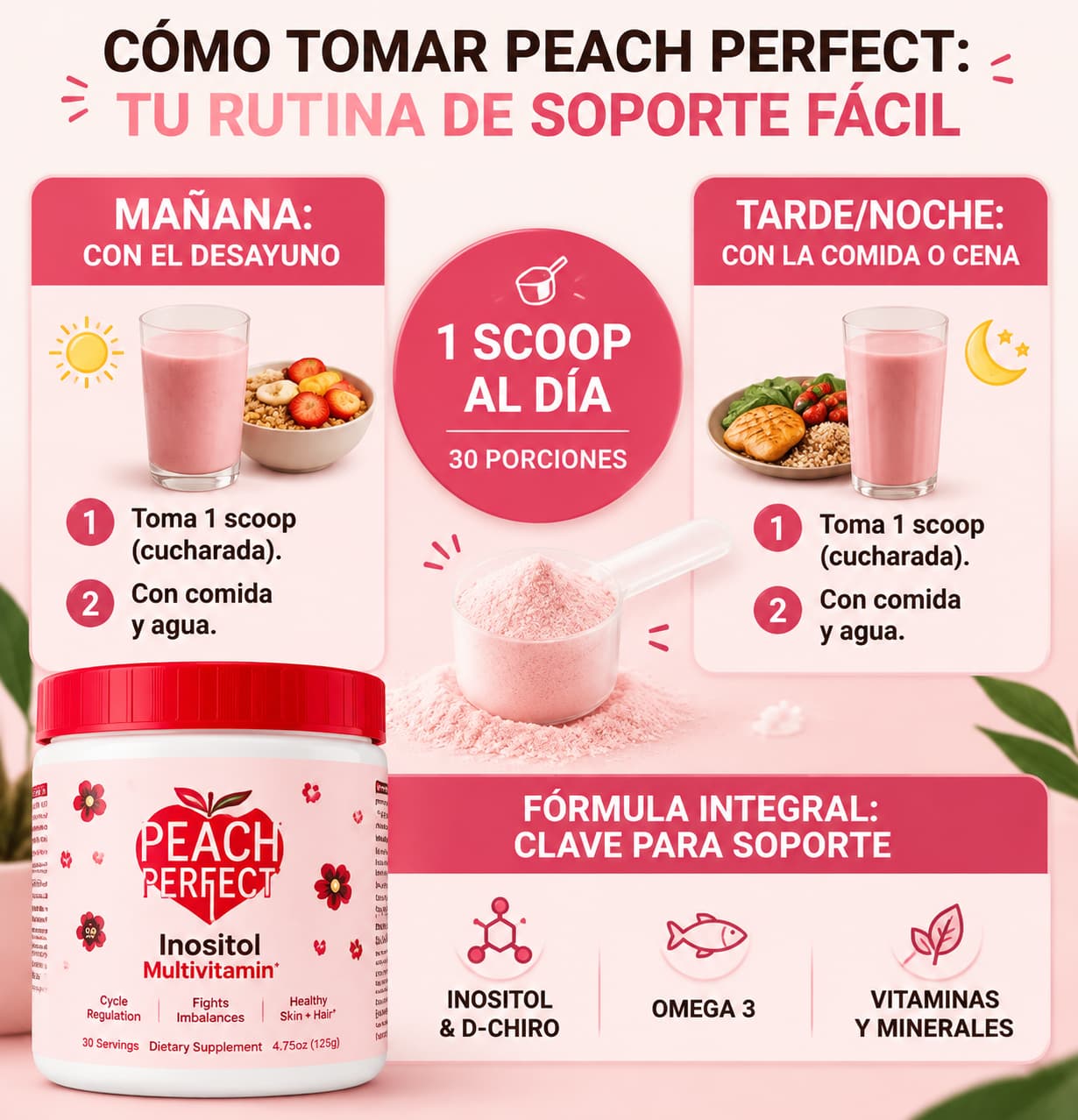 PREPARA TU CUERPO PARA SER MAMÁ 💕 Cuida tu equilibrio hormonal desde adentro.